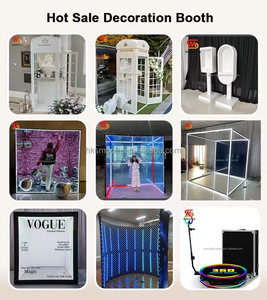 SMOOTH Factory Direct 360 Photo Booth <b>RGB</b> Light Metal Aluminum Alloy Remote <b>Control</b> for Wedding Backdrop - Product Image 5