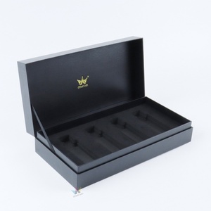 กล่องของขวัญคริสต์มาสสำหรับบรรจุภัณฑ์เครื่องสำอางเสื้อผ้า Crown Win กล่องใส่ผมปลอมแบบกำหนดเอง ราคาแข่งขัน กล่องกระดาษกำมะหยี่ลายดอกไม้ - Product Image 4