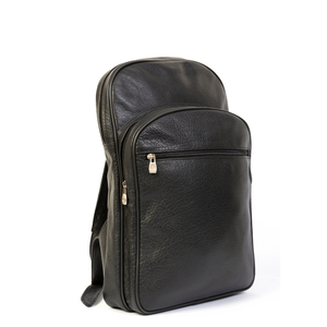 Handmade High Quality <b>Leather</b> <b>Backpack</b> with <b>Large</b> Capacity and Zipper Closure for Unisex Use - Product Image 1
