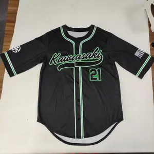 Custom Jerseys Baseball Wholesale Youth Plain Baseball Jersey Vestido Feminino Para Homens Fornecedores Camisas De Beisebol