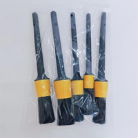 Kit de brosses de détail en nylon OEM pour auto, brosse pour pneus, brosse de détail