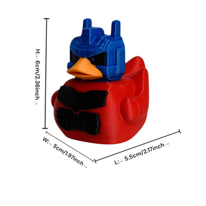 Vashine 3D In Biến Hình Vịt Đồ Chơi Trang Trí Nội Thất PLA Thân Thiện Với Môi Vật Liệu Optimus <span class=keywords><strong>Prime</strong></span> Vui Tạo Ra Bộ Sưu Tập Đồ Chơi - Product Image 6