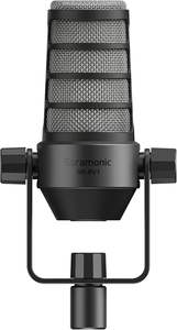 Saramonic SR-BV1 Microphone dynamique de diffusion et de podcast à grand diaphragme avec sortie XLR, <span class=keywords><strong>montage</strong></span> pivotant et pare-brise en mousse - Product Image 2