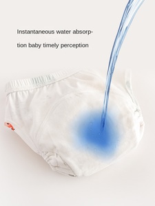 Pañales de Entrenamiento de Algodón Transpirable con Estampado para Bebé, con Protección Anti-Fugas, Superficie Seca, Lavables, para Verano - Product Image 3