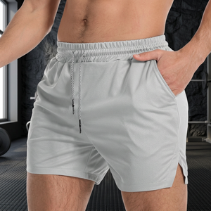 Pantalones Cortos Deportivos de Yoga para Hombre con Bolsillos con Cremallera para Entrenamiento, Correr y Gimnasio - Product Image 3