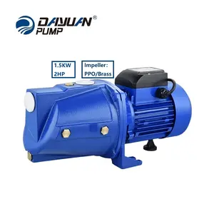 DAYUAN 1.5KW 2HP 주철 펌프 바디 220v 자동 전기 자체 프라이밍 제트 워터 펌프