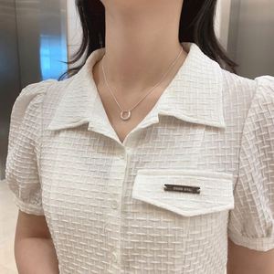 Dylam Trendy 925 Sterling Silver <b>Necklace</b> Rhodium Plated U Shape Women Pendant Dainty <b>Necklace</b> for Women <b>Girlfriend</b> Mom - Product Image 6