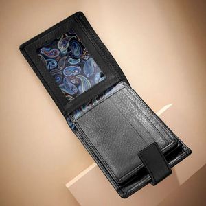 Carteras de Diseño para Hombre, Cartera de Cuero PU Suave Original con Foto, Juego de Regalo para Hombre con Logotipo Personalizado - Product Image 2