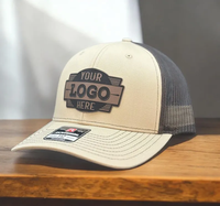 Casquette Trucker Premium Personnalisable avec Patch en Similicuir Gravable au Laser – Vente en Gros