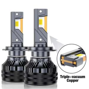 Nouveau modèle Design élégant 200W 32000LM Triple vide cuivre Canbus 3570 puce H4 9004 étanche <span class=keywords><strong>voiture</strong></span> phare Led - Product Image 2