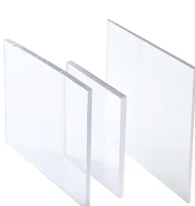 Wholesale Anti Uv 1-20mm Plastic sheet Polycarbonate Solid Sheet for Leisure Facilities Carport