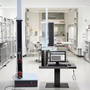 ISO 13934-1 sabit oranlı uzatma tekstil analiz cihazı 1 yıl garanti ile 220V kumaş çekme test makinesi - Product Image 3