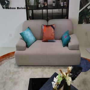 Popular Sofá Seccional <span class=keywords><strong>de</strong></span> Tres Plazas <span class=keywords><strong>de</strong></span> Tela Gris con Forma Rectangular, Estilo Wabi-Sabi, Patas <span class=keywords><strong>de</strong></span> Madera, Conjunto <span class=keywords><strong>de</strong></span> Sofás Modulares para Sala <span class=keywords><strong>de</strong></span> Estar - Product Image 1