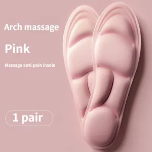 Plantillas Deportivas Transpirables 5D con Espuma Viscoelástica, Ortopédicas, para Correr, Cuidado de los Pies, para Hombres y Mujeres - Product Image 1