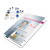 Film de plastification transparent Zebra 800085-914 de 1,0 mil pour imprimante de cartes d'identité Zebra ZXP Série 7