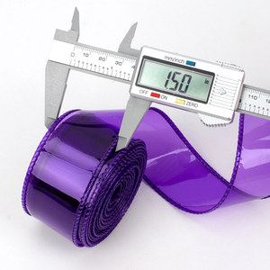 Cinta de PVC Impermeable de 1.5 Pulgadas para Lazos, Color Sólido, Materiales para Lazos de <span class=keywords><strong>Pelo</strong></span> DIY, Cinta de Gelatina - Product Image 2