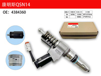 Inyector de Combustible Diésel Common Rail QSN14 OE4384360 para Motor Diésel QSN14 N14