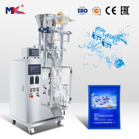 Machine de remplissage et d'emballage automatique de sachets d'alcool liquide, à économie d'énergie, contrôlée par PLC, en acier inoxydable 304