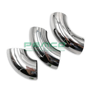 ข้องอท่อสแตนเลสแบบกระจกหรือแบบซาติน เพ็มโก 90 องศา สำหรับราวบันได - Product Image 5