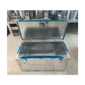 切断曲げ溶接およびパンチングを含む専門メーカーのカスタム6000シリーズアルミニウムツールボックスのカスタム処理 - Product Image 3