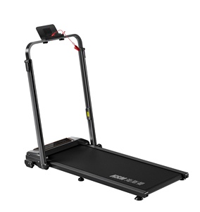 EU NEW OEM/ODM Factory Foldable LED Display Manual Incline Dual-speed 0.75HP Adjustable Handrail <b>ABS</b> Material - Product Image 3