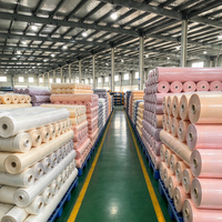Vente directe Tissu satiné tissé de poids moyen, jacquard brossé, anti-boulochage, résistant à l'abrasion, 100% polyester, articles textiles de maison
