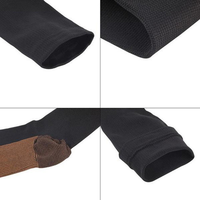 Chaussettes de compression en cuivre antibactériennes unisexes avec logo personnalisé