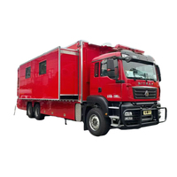 Véhicule de Commande d'Urgence Diesel SITRAK 6X4, Capacité de Réservoir 5001-7000L, Utilisé pour la Consultation, la Communication et la Répartition Mobile