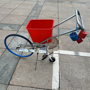 เครื่องหว่าน<span class=keywords><strong>ปุ๋ย</strong></span>แบบเข็นมือสำหรับเมล็ดพืชผัก เครื่องปลูกแบบแถวเดียว เครื่องหว่าน<span class=keywords><strong>ปุ๋ย</strong></span>แบบเข็นมือแถวเดียว - Product Image 4