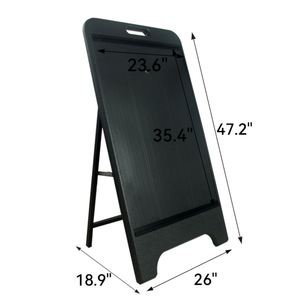 Soporte de Plástico Plegable e Impermeable para Carteles, Personalizado, para Interiores/Exteriores, para Publicidad - Product Image 1