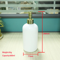 Bouteille Boston en PET de 200 ml/500 ml avec pompe à lotion, savon pour les mains, gel douche, après-shampoing, shampoing, emballage pour soins de la peau, impression sérigraphique