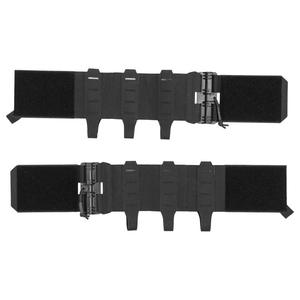 Sac de poitrine de fitness noir personnalisé gilet d'entraînement portable en polyester avec boucle à dégagement rapide MOELL sangle équipement d'entraînement de protection - Product Image 6