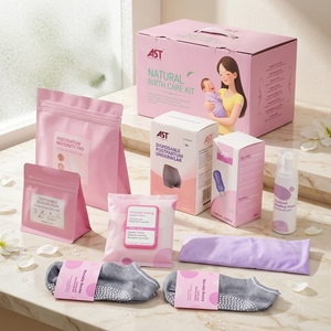 <span class=keywords><strong>Set</strong></span> di Lusso per la Cura della Gravidanza e il Recupero Post-Parto con <span class=keywords><strong>Salviette</strong></span> Umidificate, Personalizzabile con Logo OEM, per Nuove Mamme - Product Image 1