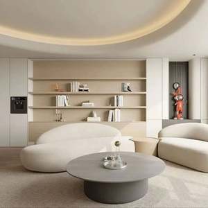 Muebles Modernos de Estilo Italiano Minimalista, Mesas, Sillas, Mueble de Salón para Casa o Villa, Duradero y de Larga Duración - Product Image 2