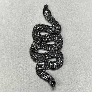 Zsy rắn may-on vá Rhinestone sequined appliques đầy màu sắc chuồn chuồn các bản vá lỗi cho quần áo giày mũ túi - Product Image 4