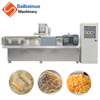 500-800 kg/h miettes de pain panko japonaises faisant des machines d'extrudeuse ligne de production d'usine de fabrication