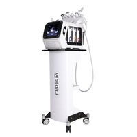 H2o2 Petite Machine Faciale à Bulles Hydro Dermabrasion 6 en 1 Machine de Beauté du Visage