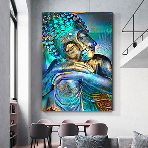 Street Graffiti High Quality Abstract <strong>Buddha</strong> Religion Art <strong>Canvas</strong> Wall Art <strong>Buddha</strong> Picture <strong>Canvas</strong> <strong>Painting</strong> - Product Image 5