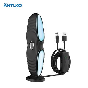 Nuevo <span class=keywords><strong>Amplificador</strong></span> <span class=keywords><strong>de</strong></span> <span class=keywords><strong>Antena</strong></span> Antuko Interior <span class=keywords><strong>de</strong></span> Plástico 4K 1080P para Recepción <span class=keywords><strong>de</strong></span> Señales <span class=keywords><strong>de</strong></span> <span class=keywords><strong>TV</strong></span> <span class=keywords><strong>Digital</strong></span> - Product Image 1