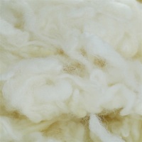 Neue Fabrikproduktion: Natürliche Karbonisierte Wollfaser, 100% Waschbare Rohe Kardierte Weiche Faser für Teppiche und Isolierfilz