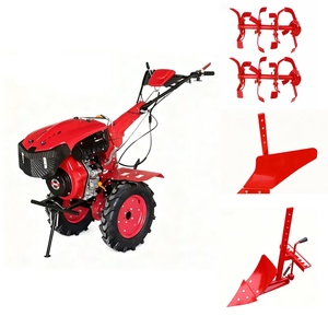 Cultivadora Multiusos con Motor Diésel de Alta Productividad, Mini Rotocultivadora de Bajo Consumo para Granjas, con Funciones de Desmalezado y Arado - Product Image 3