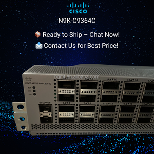 Conmutador Nexus 9K ACI NX-OS de 24 puertos 40/100G QSFP28 para N9K-C9364C-GX, función QoS, POE, artículo de producción - Product Image 1