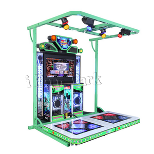 <span class=keywords><strong>Revolution</strong></span> arcade jeu vidéo Rhythm and Dance machine de jeu de danse à pièces pour parcs d'attractions - Product Image 2