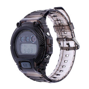 ONTHEELEVEL, reloj de resina transparente colorido, pulsera de banda con bisel, accesorios para hombre y mujer, 900, de colores - Product Image 2