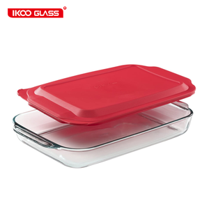 Professional High Borosilicate Glass Bakeware Microwave &amp; <strong>Oven</strong> Safe Baking <strong>Dish</strong> <strong>with</strong> Customizable <strong>Lid</strong> Eco-Friendly - Product Image 2