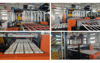 Machine automatique de formage de boîtes alimentaires en mousse PS, contrôlée par PLC, avec pompe, moteur, poinçonnage et découpe, haute productivité, écologique et jetable