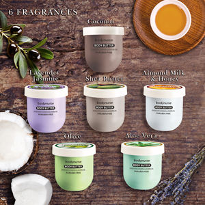 허브 습진 화이트 천연 안료 화이트닝 코코넛 라벨 바디 버터 과일 키트 바디 로션 - Product Image 3