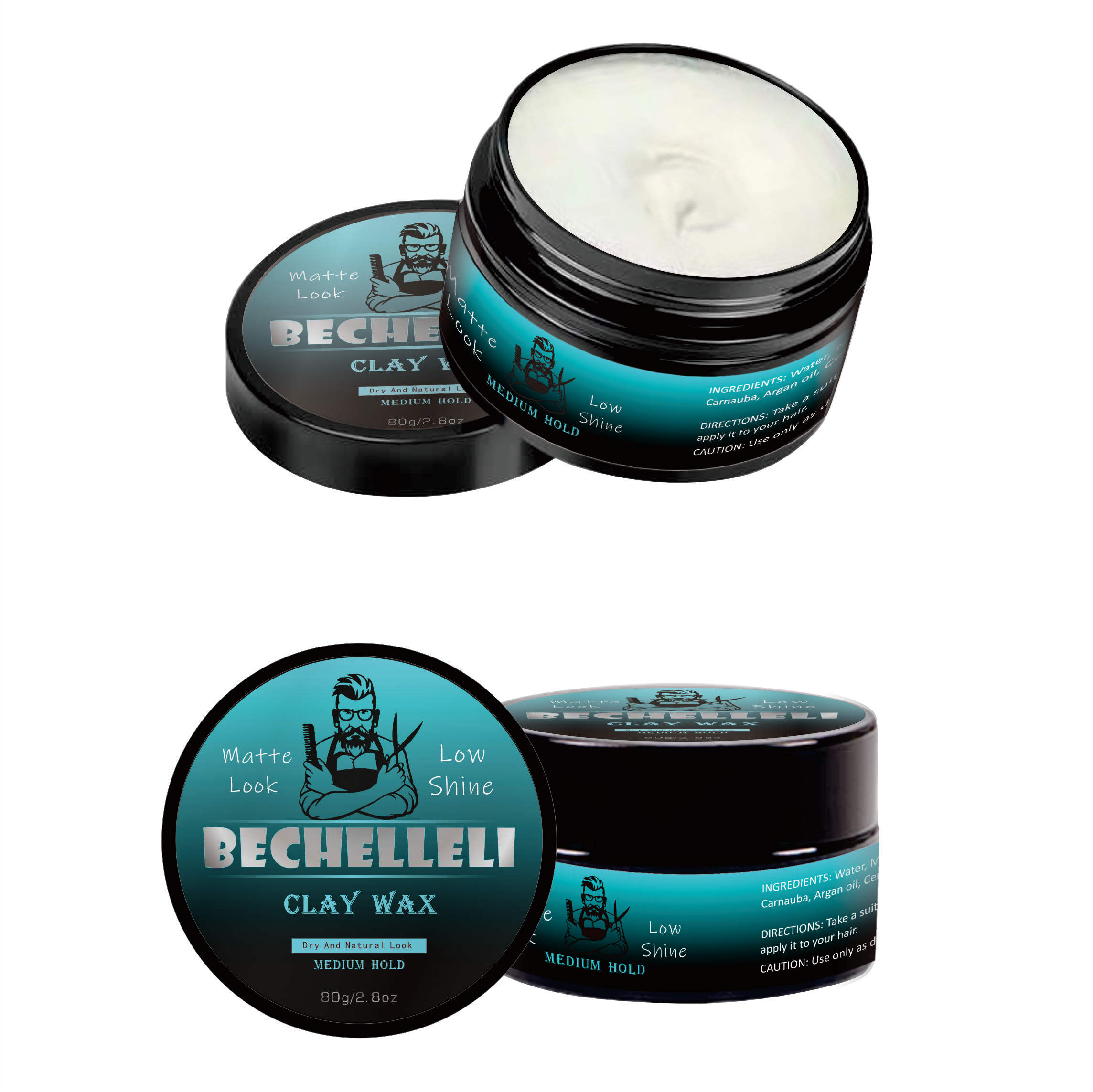 แว็กซ์ดินเหนียว 80 กรัม/2.8 ออนซ์