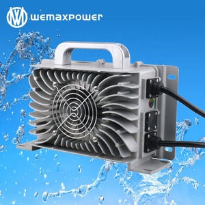 Sạc pin thông minh đa năng, chống thấm nước, 12V 40A, 24V 30A, 36V 25A, 48V 20A, 60V 16A, 72V 14A, dùng cho ắc quy axit chì, <span class=keywords><strong>Lithium</strong></span> <span class=keywords><strong>Ion</strong></span>, LiFePO4 - Product Image 1