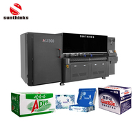 Sunthinks Auto SC900 grand format d'impression directement sur les boîtes en carton ondulé avec tête d'impression 3 HP